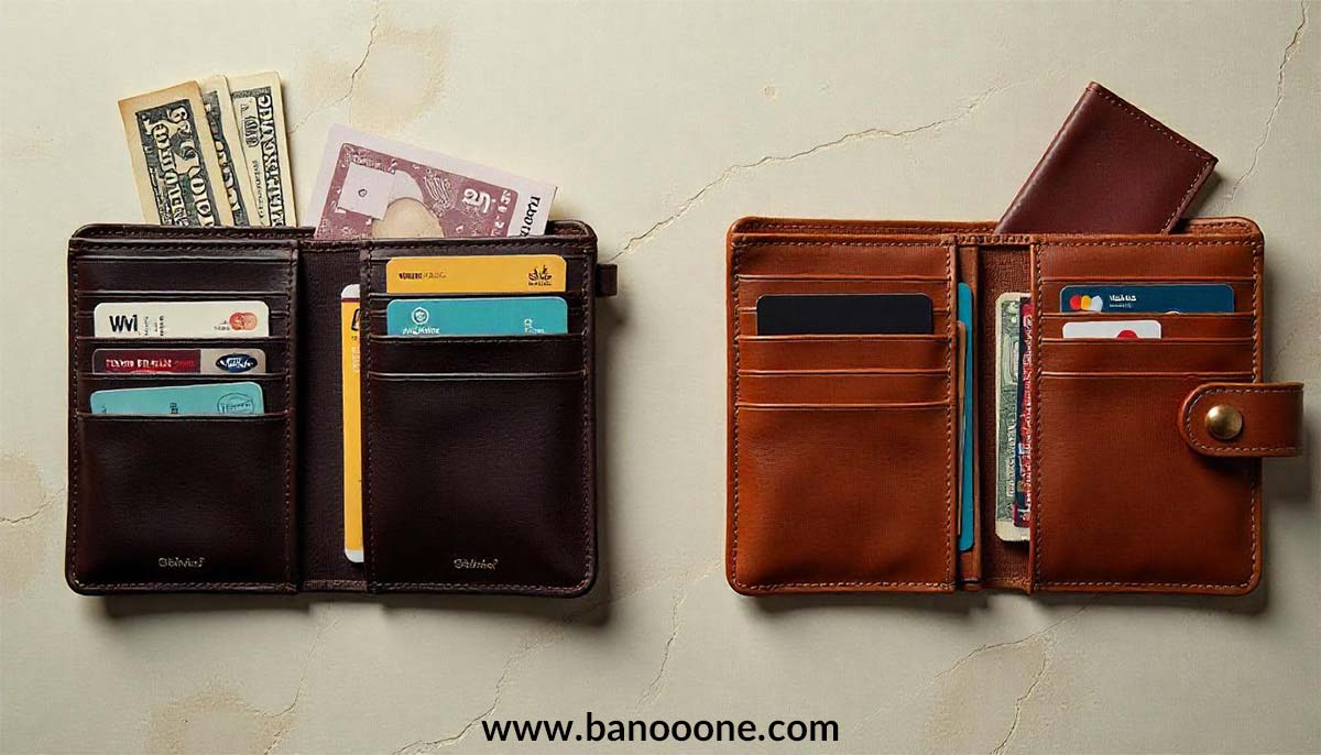 تفاوت کیف پول زنانه و مردانه